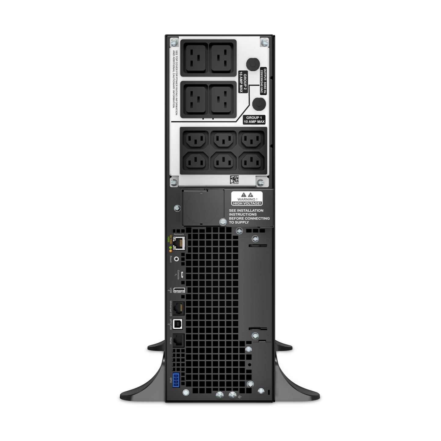 APC Smart-UPS 5000VA Without RAIL Kit- 5K Watts / 5K VA / Double Conversion Online / Tower