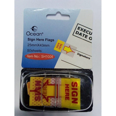 Sign Here Flags 50Sheets