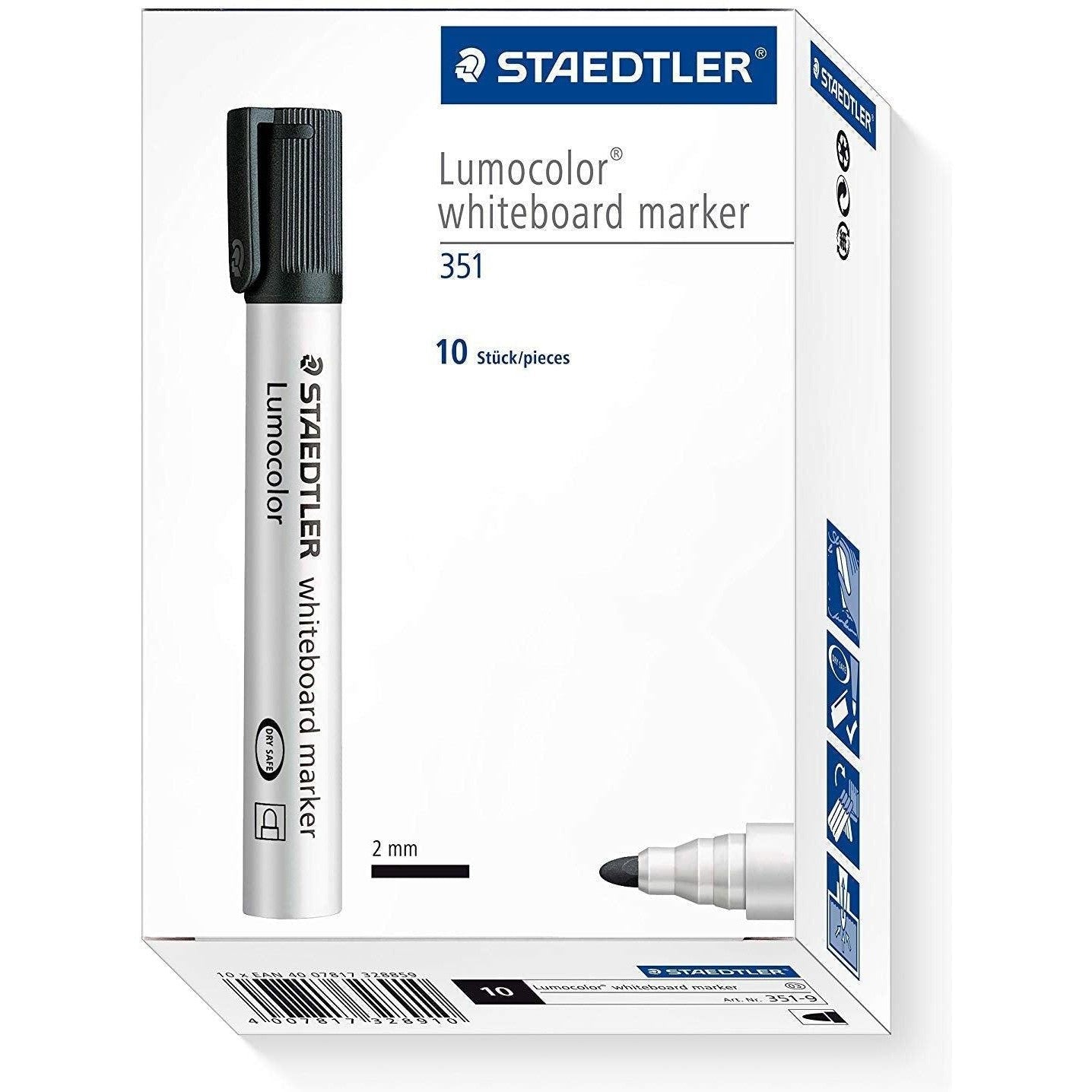 Staedtler Whiteboard Marker Bullet Tip 351-9