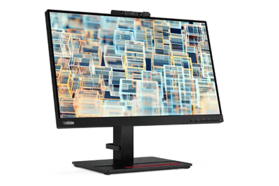 Lenovo ThinkVision T22v-20 - 21.5" FHD / 6ms / FHD 1080p + IR camera / D-Sub / HDMI 1.4 / DisplayPort 1.2 / USB 3.2 Gen 1 - Monitor
