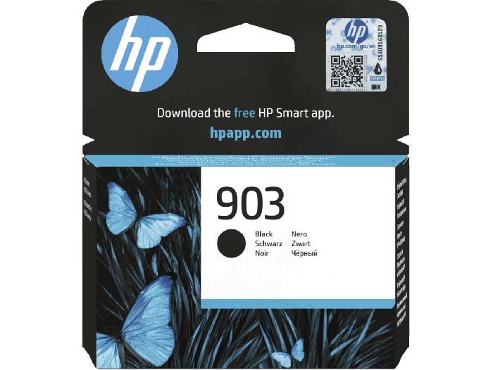 HP 903 Black Ink Cartridge - 300 Pages / 12.4 pl / Black Color / Ink Cartridge
