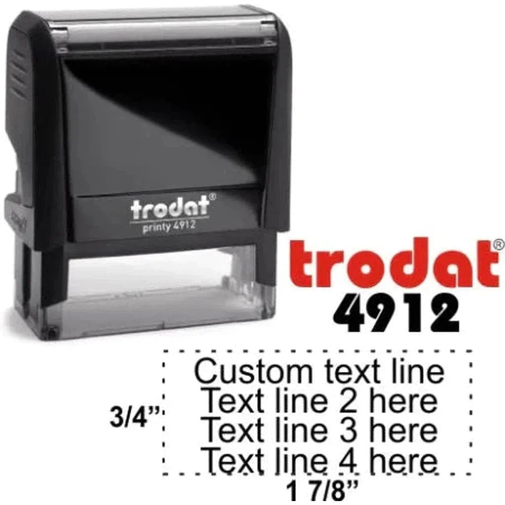 Trodat 4912 Customised Stamp