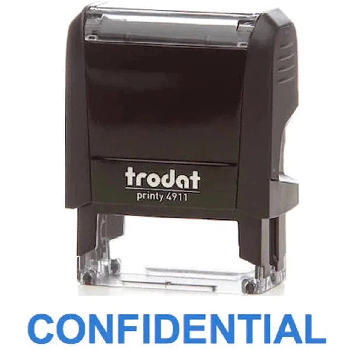 Trodat Printy 4911 Stamp "Confidential" - Blue