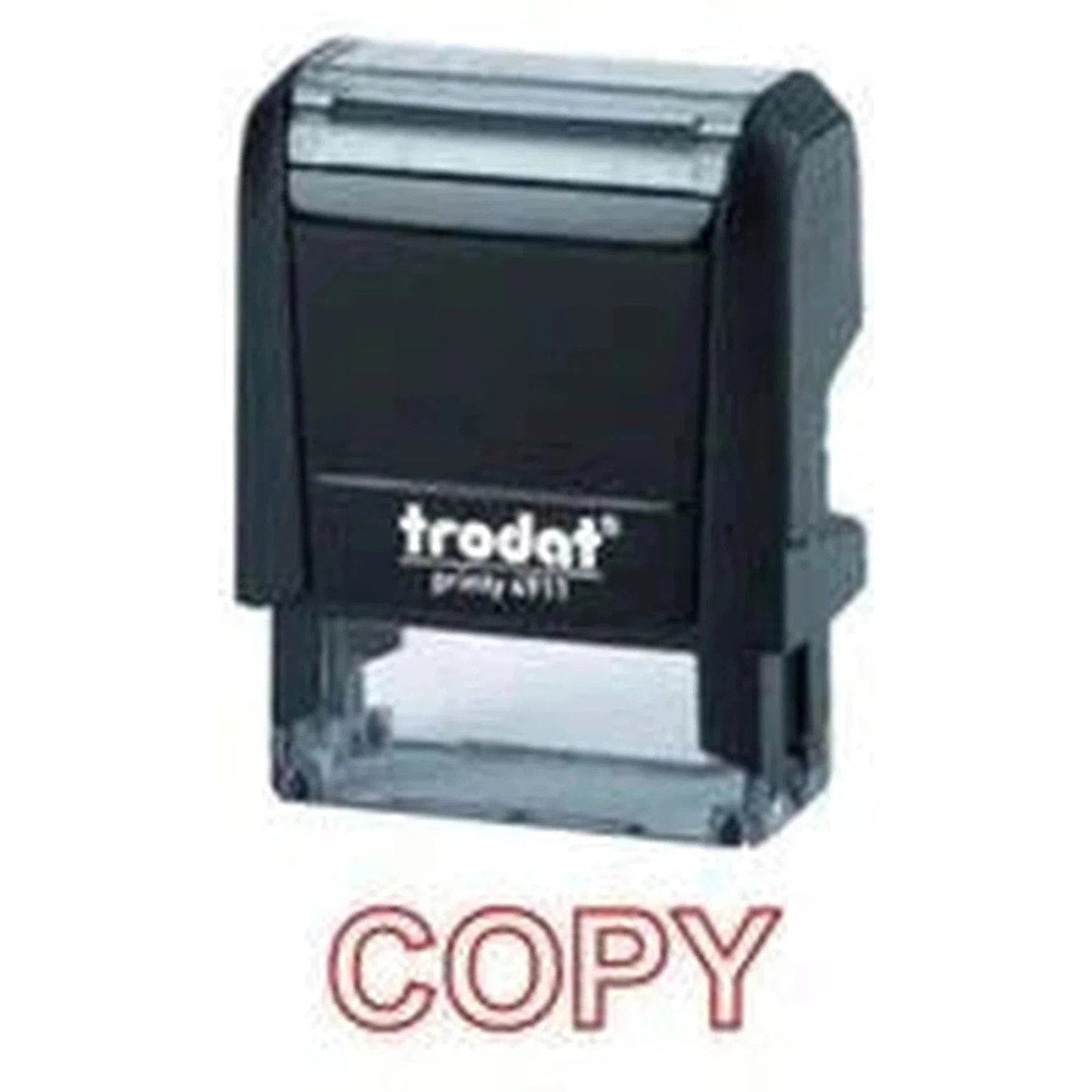Trodat Printy 4911 Stamp "Copy" - Red