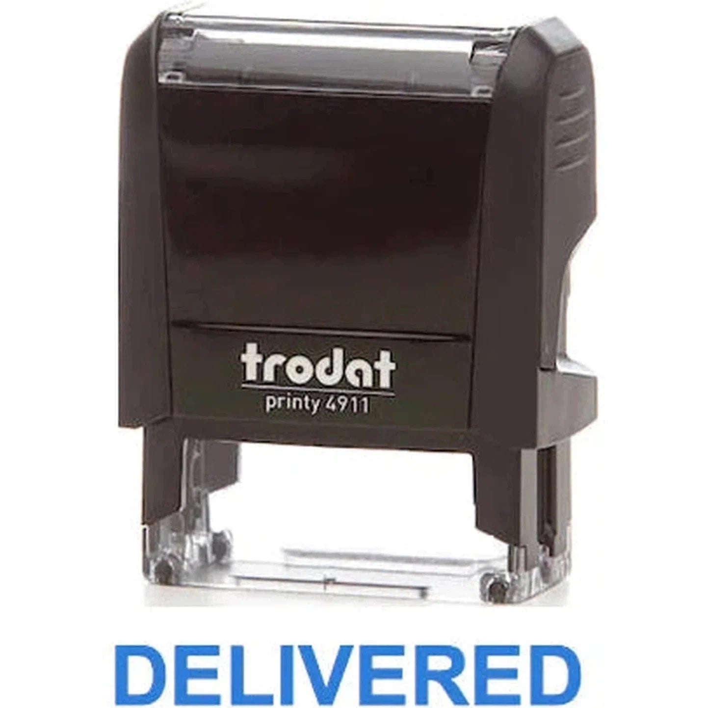 Trodat Printy 4911 Stamp "Delivered" - Blue