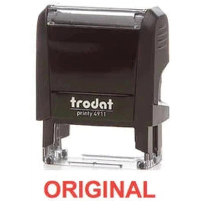 Trodat Printy 4911 Stamp "Original" - Red