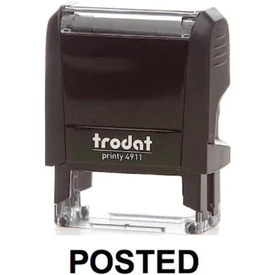 Trodat Printy 4911 Stamp "Posted" - Black