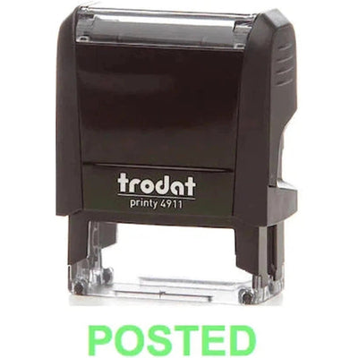 Trodat Printy 4911 Stamp "Posted" - Green