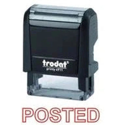 Trodat Printy 4911 Stamp "Posted" - Red