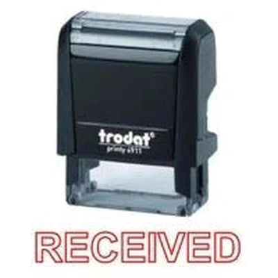 Trodat Printy 4911 Stamp "Received" - Red