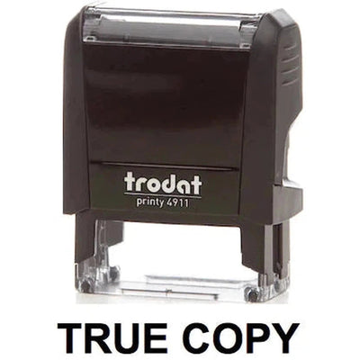 Trodat Printy 4911 Stamp "True Copy" - Black