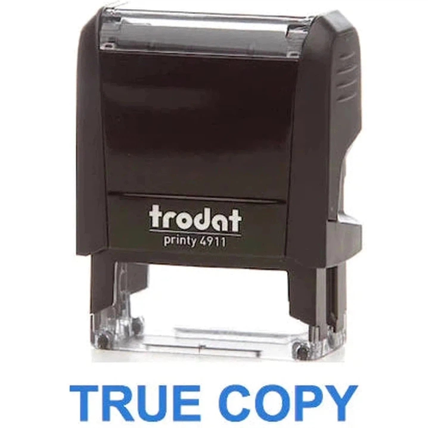 Trodat Printy 4911 Stamp "True Copy" - Blue