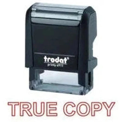 Trodat Printy 4911 Stamp "True Copy" - Red