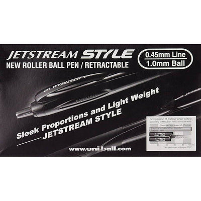 Uni Ball Jetstream Style Sxn-190 Roller Ball Pen 1.0Mm
