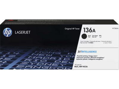 HP 136A Black Color - 1,150 Pages / Black Color / Toner Cartridge