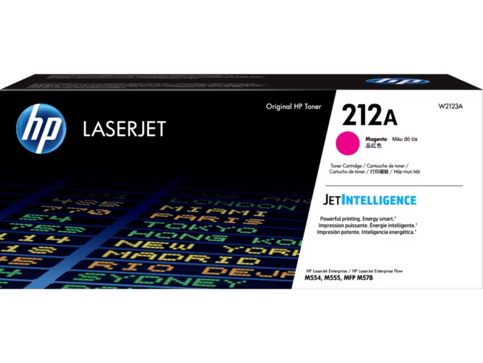 HP 212A Magenta Original LaserJet Toner Cartridge - 4500 Pages / Magenta Color / Toner Cartridge