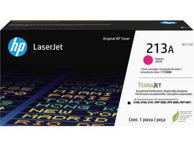 HP 213A Magenta Original LaserJet Toner Cartridge - 3000 Pages / Magenta Color / Toner Cartridge