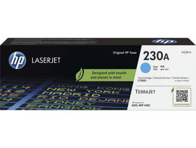 HP 230A Cyan Color - 1,800 pages / Cyan Color / Toner Cartridge