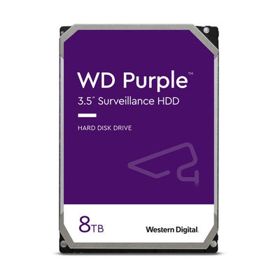 WD 8TB Purple Surveillance SATA Hard Drive, 215MB/s