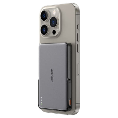 Acefast M16 5000mAh Magnetic Wireless Power Bank – 18W PD - Saif Al Najmi KwWireless Power BanksACEFASTSaif Al Najmi KwAcefast M16 5000mAh Magnetic Wireless Power Bank – 18W PD