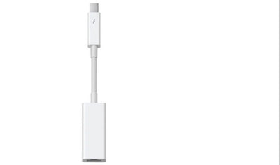 Apple Thunderbolt To Gigabit Ethernet Adapter - White
