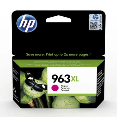 HP 963XL High Yield Magenta Original Ink Cartridge - 1600 Pages / Magenta Color / Ink Cartridge