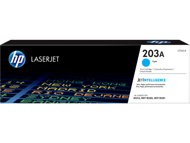 HP 203A Cyan Color - 1,300 pages / Cyan Color / Toner Cartridge