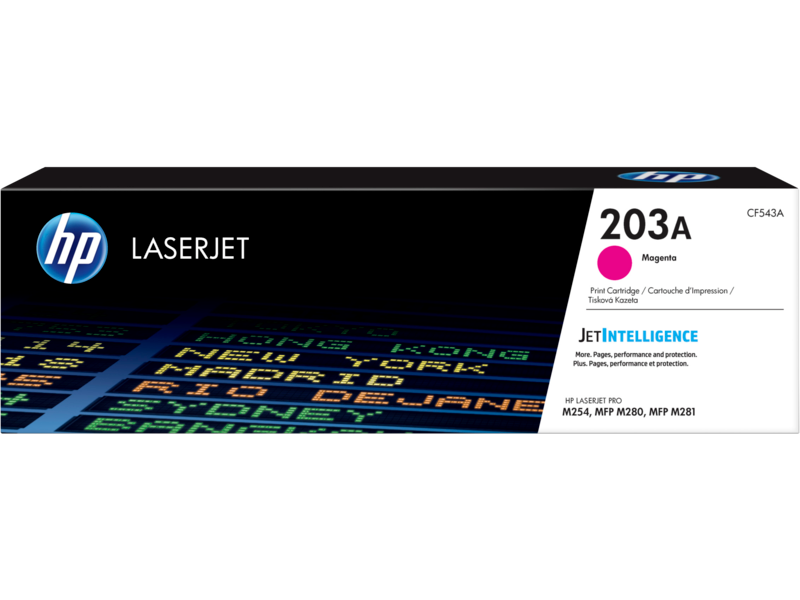 HP 203A Magenta Color - 1,300 pages / Magenta Color / Toner Cartridge