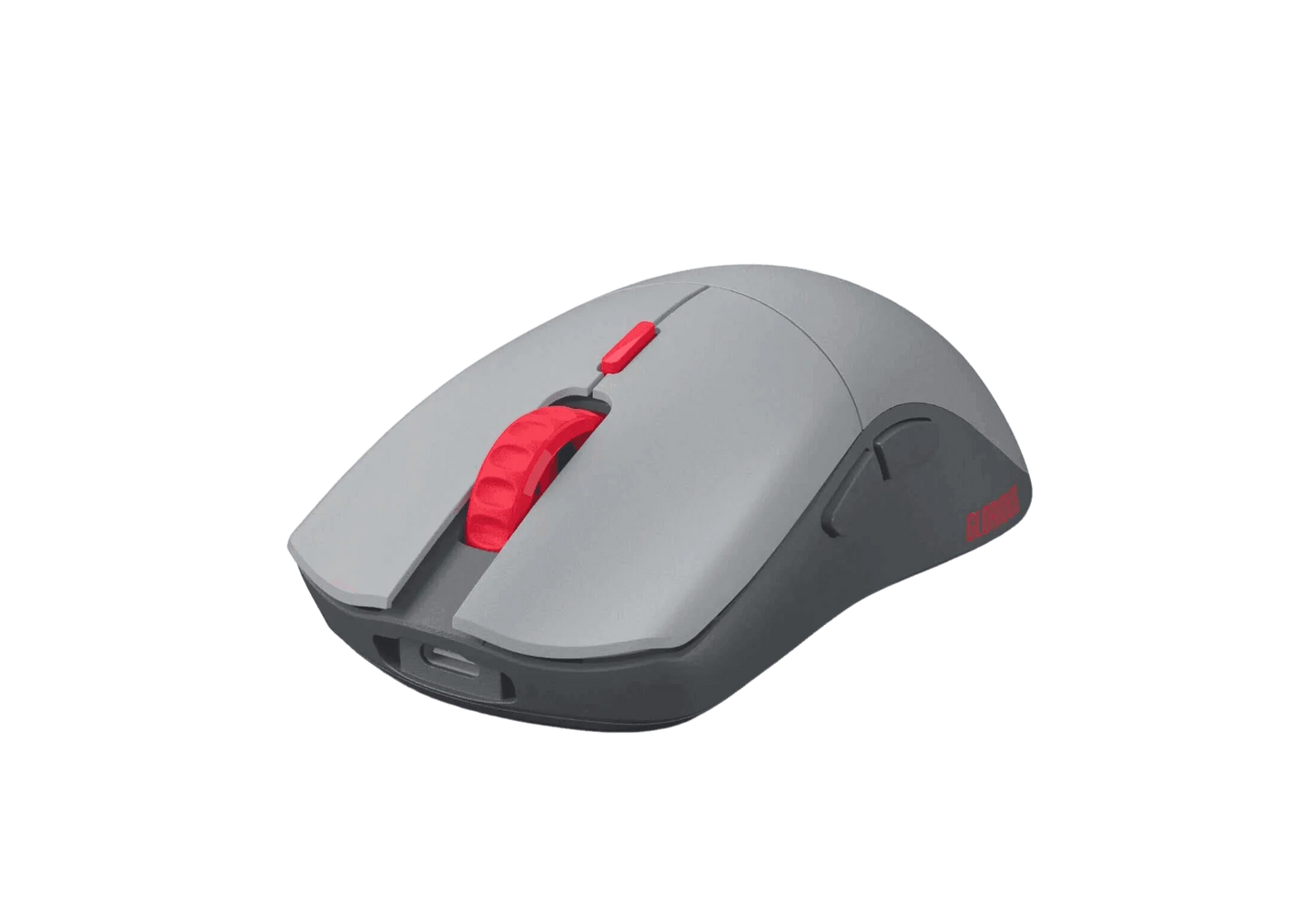 Glorious Series One PRO Wireless Mouse - Centauri - Grey/Red - Forge