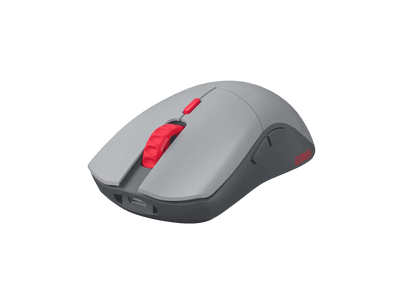 Glorious Series One PRO Wireless Mouse - Centauri - Grey/Red - Forge