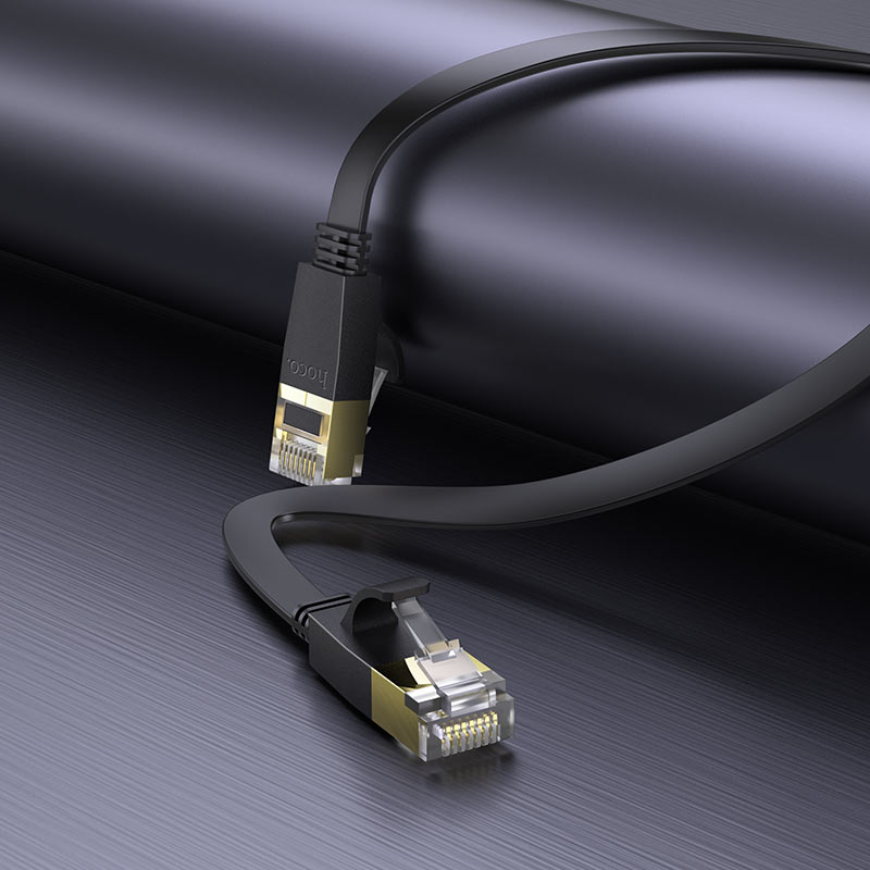 HOCO Gigabit Ethernet Cable - CAT6 / 3 Meters / Black