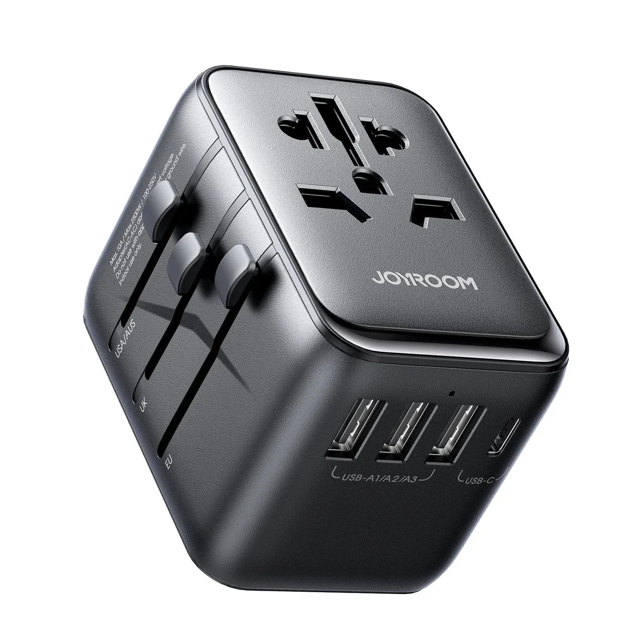 Joyroom JR - TCW02 Universal Travel Adapter – All - in - One Plug Converter 65w - Saif Al Najmi KwConversion AdapterJOYROOMSaif Al Najmi KwJOYROOM JR - TCW02 Universal Travel Adapter - Saif Al Najmi Kw