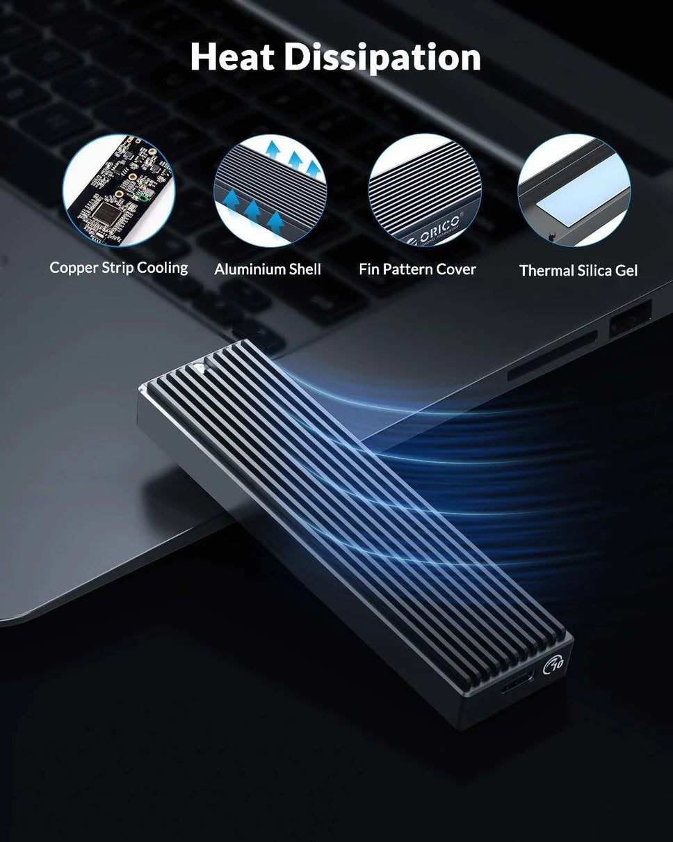 ORICO M.2 SSD Enclosure - Gray