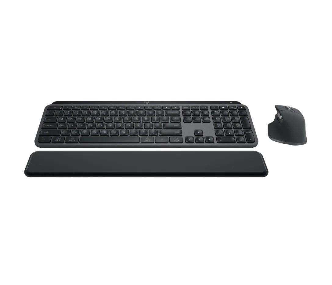 Logitech MX Keys S Keyboard Mouse Combo - Graphite (Eng/Arb)