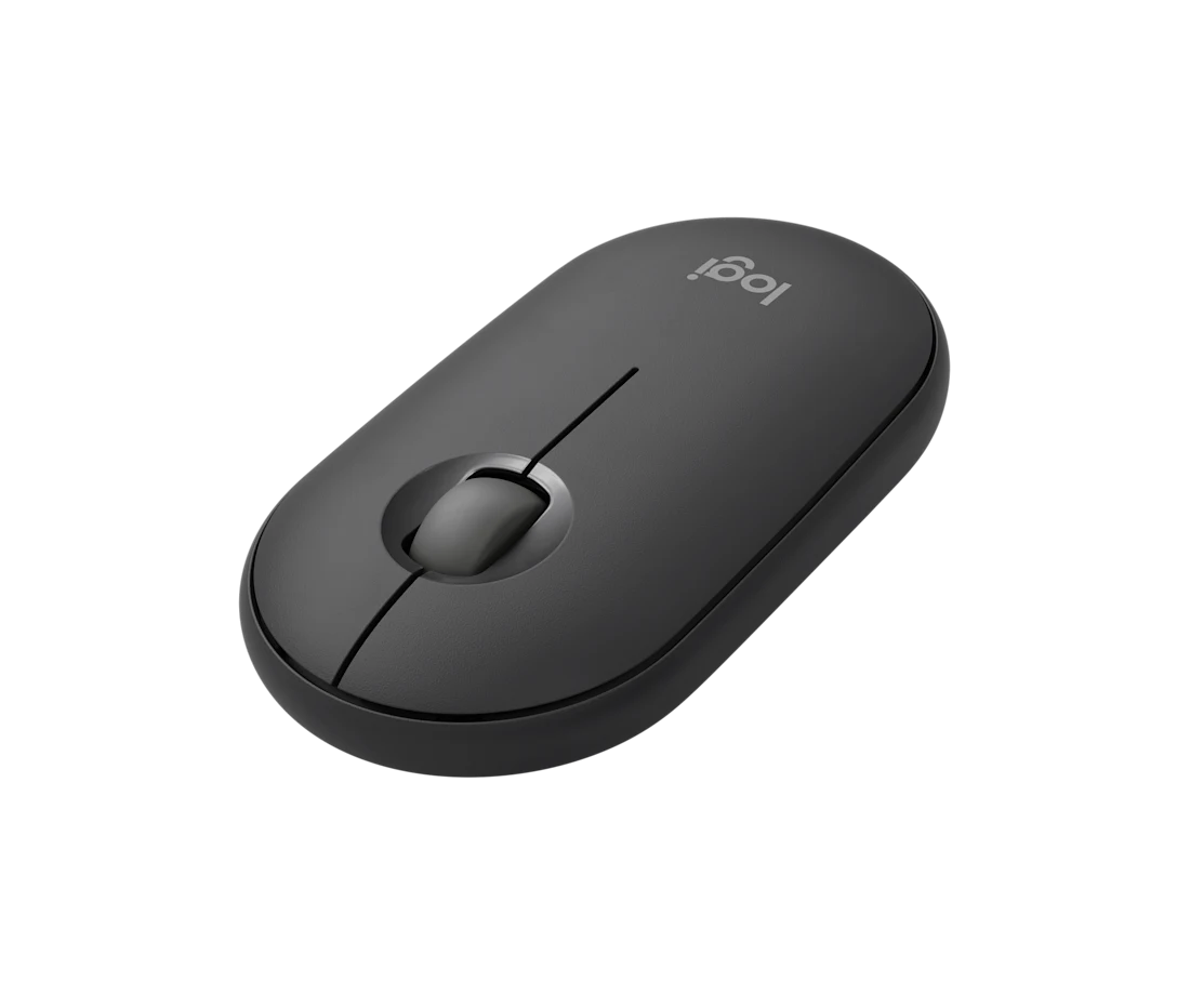 Logitech Pebble Mouse 2 M350S / Wireless / Bluetooth Mouse - Tonal White