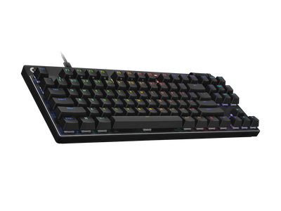 Logitech Pro X TKL RAPID Gaming Keyboard - Wired / LINEAR / Black