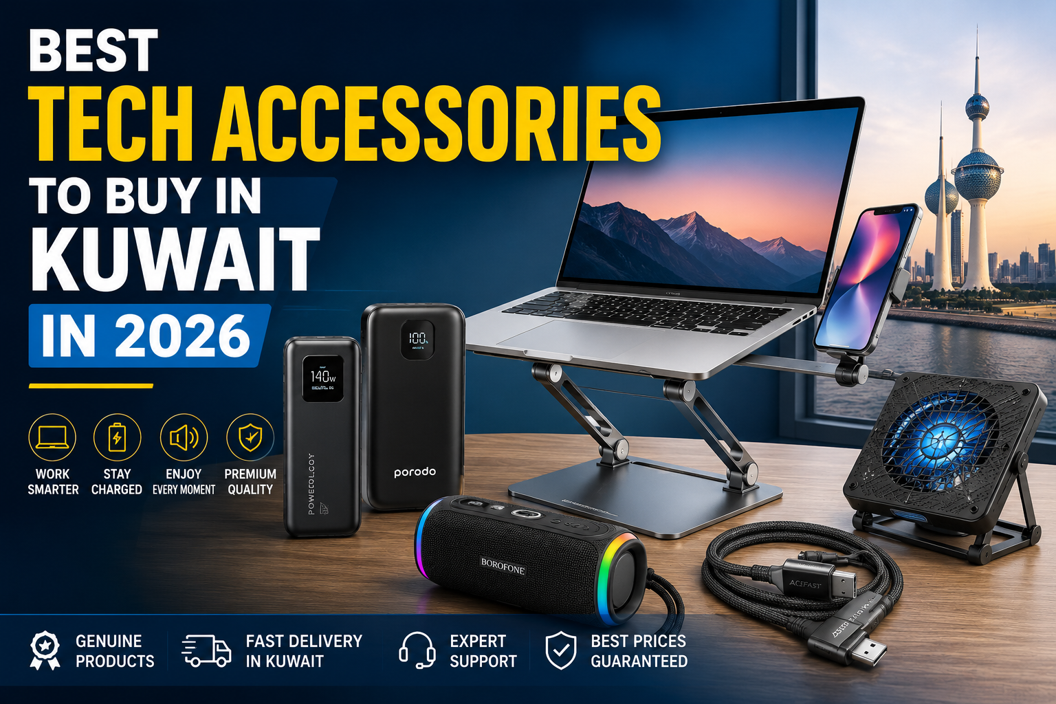 Best Tech Accessories to Buy in Kuwait in 2026