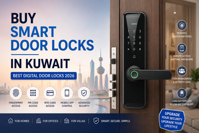 Buy Smart Door Locks in Kuwait - Best Digital Door Locks 2026
