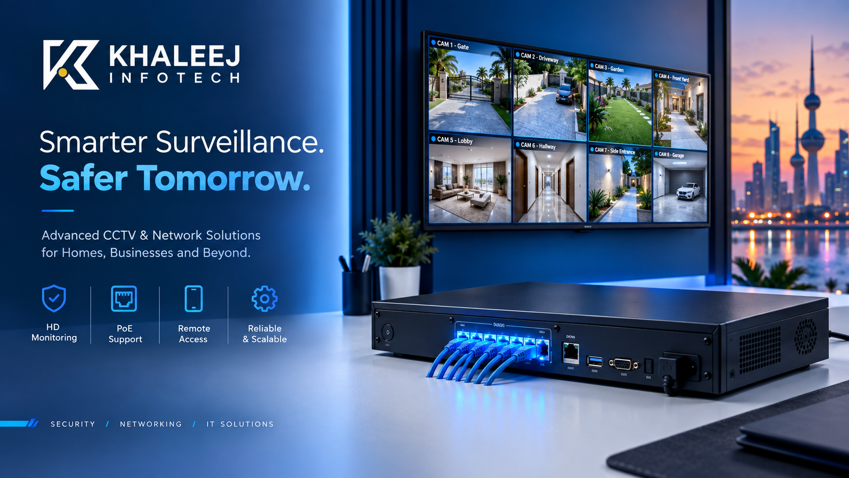 NVR in Kuwait: Which Model to Buy, How Many Channels and Prices in KWD (2026)