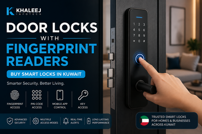 Door Locks with Fingerprint Readers - Buy Smart Locks In Kuwait