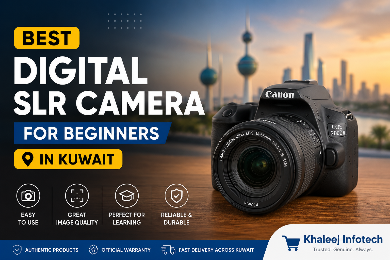 Best Digital SLR Camera for Beginners in Kuwait