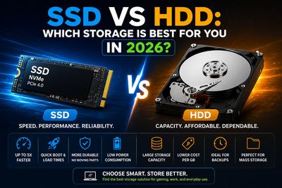 SSD vs HDD Which Storage Is Best For You In 2026