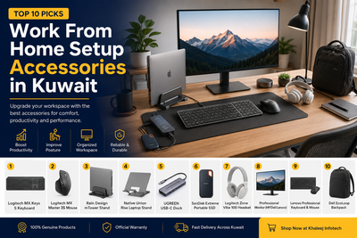 Work From Home Setup Accessories in Kuwait | Top 10 Picks