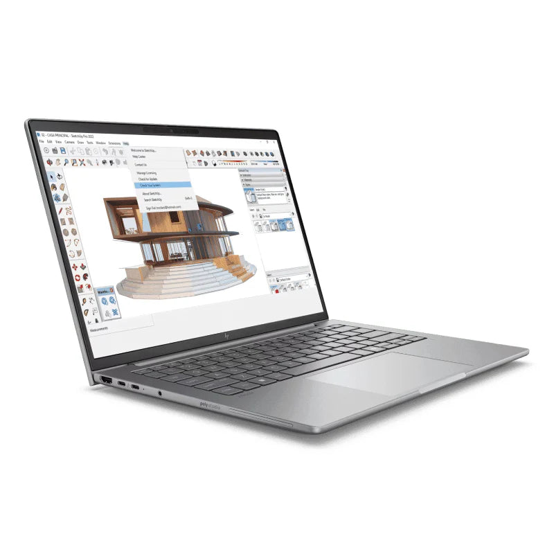 HP ZBook 8 G1i - 14.0" WUXGA / Ultra 7 255H / 16GB / 1TB (NVMe M.2 SSD) / NVIDIA RTX 500 Ada 4GB / Win 11 Pro / 1YW / English/Arabic - Laptop