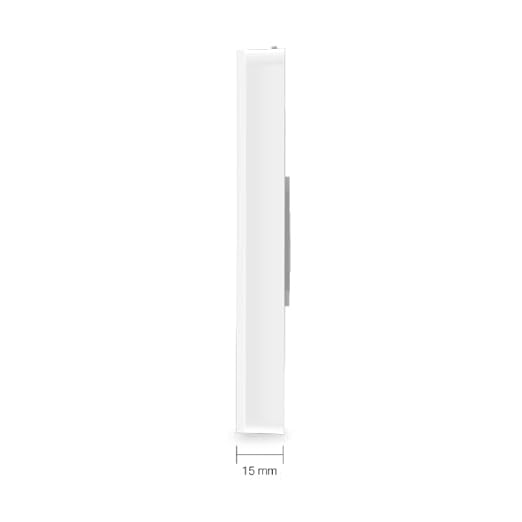 TP-Link EAP615-Wall (AX1800) Wall Plate WiFi 6 Access Point - 5GHz (1201 Mbps) / Gigabit LAN