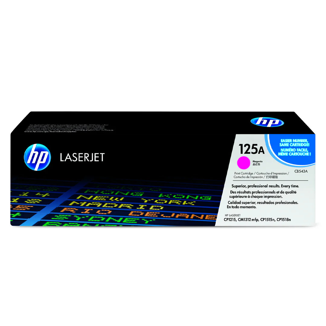 HP 125A LaserJet Toner Cartridge - 1.4K / Magenta Color / Toner Cartridge
