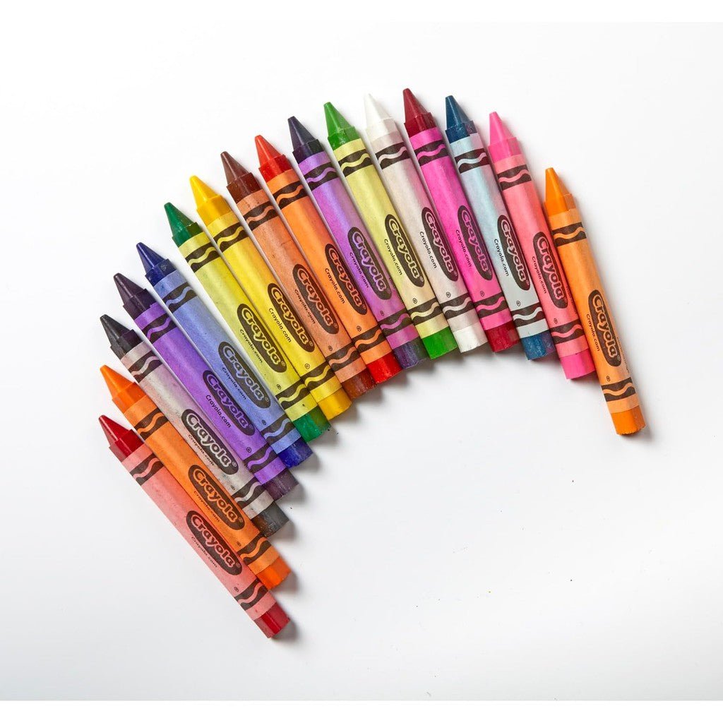 16 ct triangular Crayons