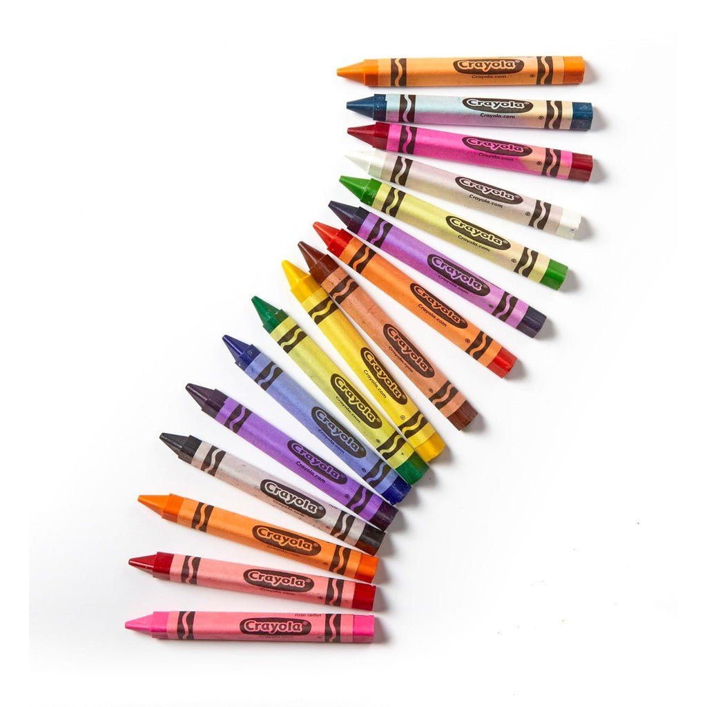 16 ct triangular Crayons