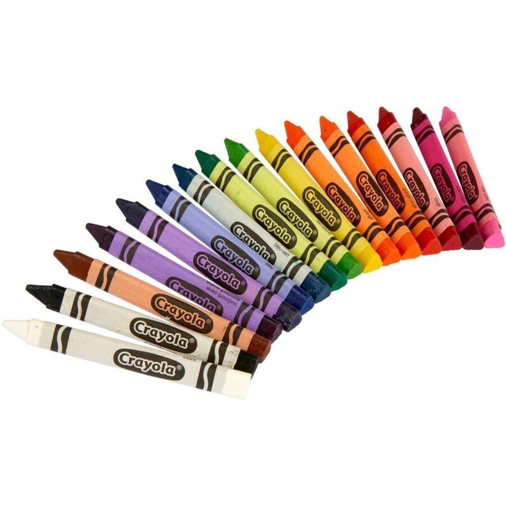 16 ct triangular Crayons