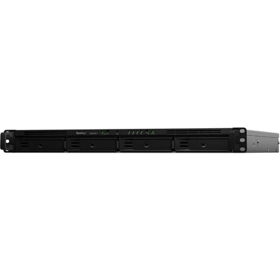 Synology RackStation RS822+ - SATA / 4-Bays / eSATA / USB / LAN / Rack (1U) (مع مجموعة قضبان التثبيت)